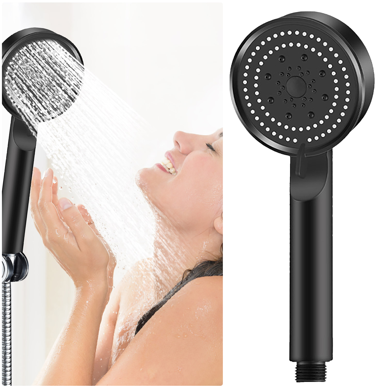 Handheld Detachable Showers Heads Filter Shower Head Supercharged One 