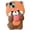 Raccoon Brown, variant on Case for iPhone 11 Case Funny Phone Case Cute iPhone 11 Case Pig Kawaii Creative iPhone Case Soft Rubber Bumper Shockproof Cover Protective Case for Women Girls Pink