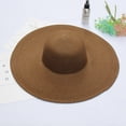 thumbnail image 2 of Yoyauz Women's Oversized Sun Straw Hat, UPF 50+ Soft Brim Summer Cap, Foldable Rolled Up Travel Cap Beach Hat, 2 of 6