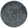 thumbnail image 4 of SAFAVIEH New Orleans Ivory Solid Shag Area Rug, Dark Grey, 9' x 12', 4 of 8