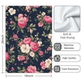 thumbnail image 3 of 2 Pcs Funny Kitchen Towels,Pioneer Flower Microfiber Dish Towels,Kitchen Tea Towels,Kitchen Towel Set (18" X 26"), 3 of 3