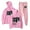 Pink, variant on Justin Timberlake Tour 2025 Sweatsuit Casual Hoodies Jogger Pants Sets Unisex Fall Suit