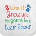 thumbnail image 4 of Inktastic Future Team Roper Cowboy Rodeo Boys or Girls Baby Bib, 4 of 4