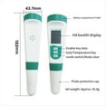 thumbnail image 2 of 5 in 1 TDS Meter PH Tester PH/TDS/EC/Salt/Temp Tester IP65 Waterproof PPM Meter Water Tester for Drinking Water, 2 of 7