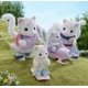thumbnail image 4 of Figuras de la familia Snow Leopard de Sylvanian Families, edición limitada, juguete para niños, casa de juegos, muñeco bebé adorable, regalo para niños, 4 of 5