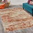 thumbnail image 2 of Modern Decorative Rug, Abstract and Grunge Composition of Splash Look Shaped Weathered Forms, Quality Carpet for Bedroom Dorm and Living Room, 6 Sizes, Cinnamon, by Ambesonne, 2 of 4