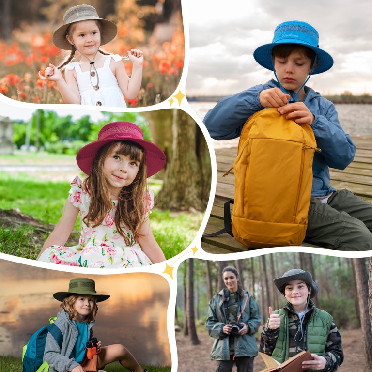 Zando Kids Sun Hat Wide Brim Bucket Hat 2-Pack photo 7