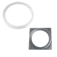 thumbnail image 1 of 2x LAZY BEARING 6inch, 12inch Swivel Turntable Bearing Square Silver, 1 of 6