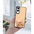thumbnail image 5 of WIRESTER Shockproof Soft Rubber Cover Case for Samsung Galaxy S25 Edge 6.7 inch 2025, Orange Tabby Kitten Cat On Sunset Background, 5 of 5
