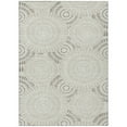 thumbnail image 2 of Addison Rugs Chantille Indoor/Outdoor Transitional Circles Taupe Washable Rectangle Rug, 9' x 12', 2 of 6