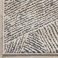 thumbnail image 3 of Well Woven Malaga Enzo Geometric Lines Beige 5'3" x 7'3" High-Low Area Rug, 3 of 8