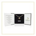 thumbnail image 6 of BEBERLINI Women Letter W CZ Charm Anklet 14K Gold Filled Rope Chain Ankle Bracelet Jewelry, 6 of 9