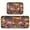 Sitting Santa Claus, variant on 2-Piece Kitchen Rugs Set Non-Slip Mats Carpet Floor for Kitchen, Bathroom (19.7"x27.6" & 19.7"x47.2") Santa Claus Sitting in Chair