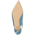 thumbnail image 6 of Journee Womens Paulina Kitten Heel Sling Back Pointed Toe Pumps, Widths Available, 6 of 9