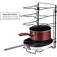 thumbnail image 3 of 2 Pack Pots and Pans Organizer Adjustable Kitchen Cabinet Organizer and Storage, 3 of 9