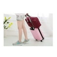 thumbnail image 3 of LNGOOR Foldable Nylon Water Resistant Gym Bag , Sports Tote Gym Bag, Shoulder Weekender Overnight Bag for Women, 3 of 5