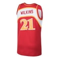 thumbnail image 3 of Men's Mitchell & Ness Dominique Wilkins Red Atlanta Hawks 1986/87 Hardwood Classics Swingman Jersey, 3 of 3