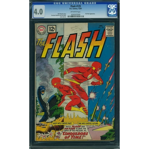 Flash #125 - CGC 4 Comic Book