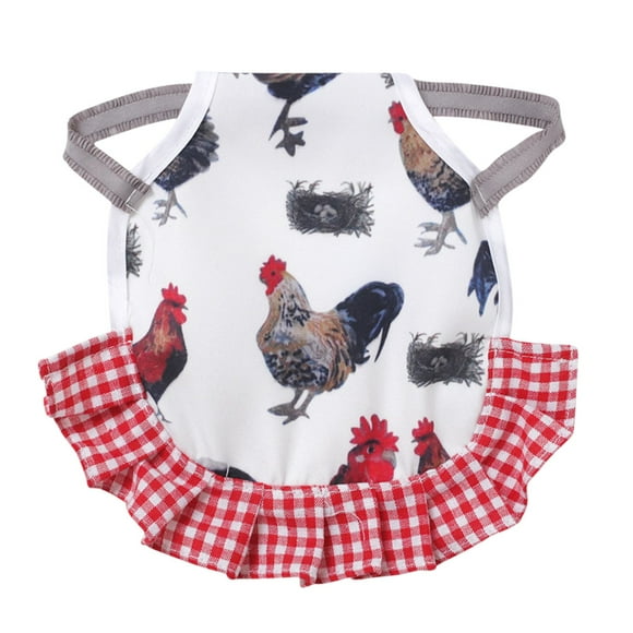 ¡Grandes ahorros para las fiestas! 2022, silla de montar para gallinas, delantal para gallinas con correa elástica, correa para chaqueta de gallina, protector para aves, fijador de plumas para