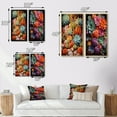 thumbnail image 4 of Designart "Desert Gems Green and Orange Succulents" Succulent Framed Wall Art Set Of 2 - Multi-Color Floral Framed Wall Art Set Of 2, 4 of 7