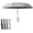 gray, variant on Portable Rain Umbrella with Loop Buckle,Automatic Folding Compact Rain and Sun Parasol,Fully Automatic Design
