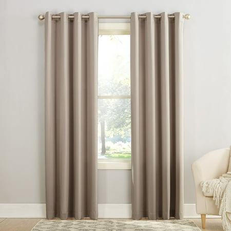 Sun Zero Madison Room Darkening Grommet Curtain (Best Material For Drapes)