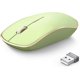 thumbnail image 1 of JOYACCESS 2.4G Slim Wireless Silent , Portable Wireless Computer  with 5 Adjustable DPI Levels, USB Mice for Desktop, Notebook, , Chromebook, PC (Green), 1 of 9