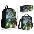 thumbnail image 2 of Looney Tunes Marvin The Martian Backpacks 3 Piece Set Bookbag with Lunch Bag And Pencil Case, 2 of 6