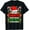 Black-56, variant on Funny Christmas T-Shirt Humor Graphic Holiday Mens Tee