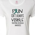 thumbnail image 4 of Inktastic Trigeminal Neuralgia Awareness Pain Isn't Always Visible Women's T-Shirt, 4 of 5