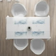 thumbnail image 3 of Ambesonne Geometric Place Mats Set of 4, Futuristic Digital, Standard Size, Pale Blue, 3 of 4