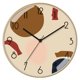 thumbnail image 1 of Reloj de pared redondo, silencioso, sin tictac, madera natural, decoración del hogar para sala de estar, cocina, dormitorio y oficina, 1 of 5