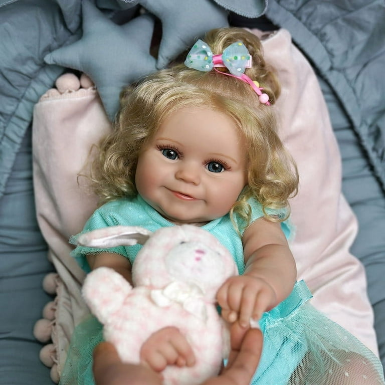  JIZHI Lifelike Reborn Baby Dolls - 20Inch-Real Baby Feeling  Realistic-Newborn Baby Dolls Adorable Smiling Real Life Baby Dolls with  Gift Box for Kids Age 3+ : Toys & Games