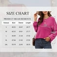 thumbnail image 3 of TEMOFON Sweatshirt for Women Long Sleeve Shirts Tunic Tops Waffle Knit Crewneck Sweatshirts for Womens Clothes Lightweight Business Fall Tops, 3 of 10