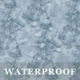 thumbnail image 5 of Round Fitted Vinyl Tablecloth with Elastic Edge 100% Waterproof Oil Proof PVC Table Cloth Wipe Clean Table Cover for Indoor and Outdoor, Marbling, 36" - 44", 5 of 6