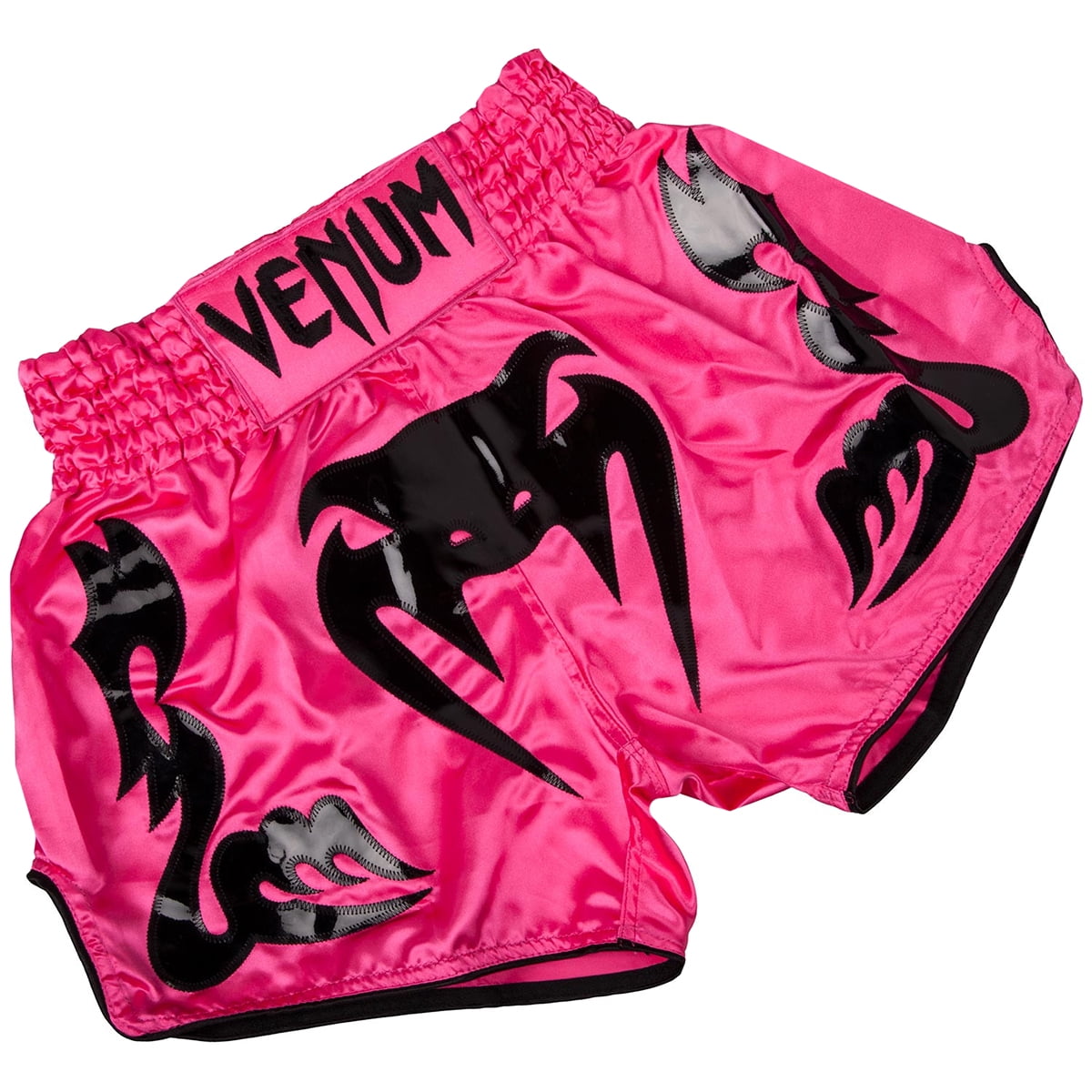 Venum Bangkok Inferno Muay Thai Shorts Mens Kickboxing Pink Orange Black White 