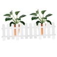 thumbnail image 3 of OULII 2Pcs Garden Fence Enclosure Plastic Weather Resistant For Outdoor Landscape, 3 of 8