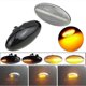 thumbnail image 2 of 2pcs Led Dynamic Turn Signal Side Marker Light For Peugeot 307 206 407 107 607 1007 Partner Expert Sequential Blinker Lamp, 2 of 5