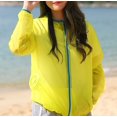 thumbnail image 2 of Ventilador de refrigeración de verano, camisa de protección solar contra viento fuerte, secado rápido, 7,4 V (amarillo XXL), 2 of 8