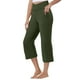 thumbnail image 1 of Pantalones de yoga cortos de cintura alta para mujer - Poliéster y spandex para uso diario y estilos de vida activos, 1 of 7
