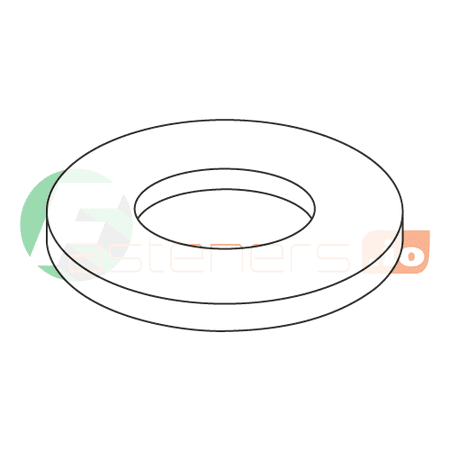 

1/4 X 1/2 X .032 Flat Washers / Nylon / Natural / Outer Diameter: 1/2 / Thickness: .032 (Quantity: 5 000 pcs)