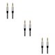 thumbnail image 2 of Sidaley Cable auxiliar de 3,5mm a trenzado sin pérdidas, altavoz de Audio estéreo, Cable de repuesto para cine en casa, repuesto plateado Type1 NO1, 2 of 6