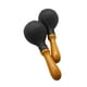 thumbnail image 4 of 2x Maracas Hand Percusion Rattling Professional Instrumento de Percusión de Niños para Adultos para Concierto de Entretenimiento Del Festival, 4 of 9