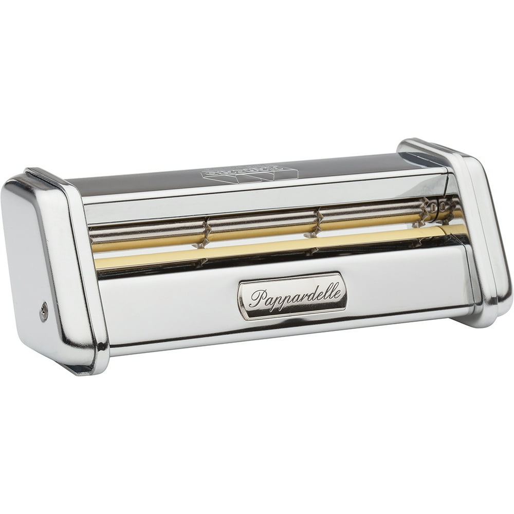 Marcato Atlas Pappardelle Pasta Cutter Attachment, Made in Italy, Works