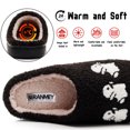 thumbnail image 2 of BERANMEY Halloween Slippers for Women Perfect Soft Plush Comfy Warm Slip-On Cute Womens Slippers Indoor Fluffy House Slippers for Women and Men Non-slip Fuzzy Flat Slides, 2 of 8