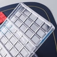 thumbnail image 4 of Moules à Chocolat en Plastique Transparent, Outil de Cuisson à 4 Compartiments pour la Fabrication de Bonbons, Moules Réutilisables de Qualité Alimentaire, 10.8 Pouces x 5.3 Pouces x 0.9 Pouces, Blanc, QFL, 4 of 9