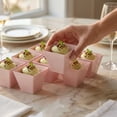 thumbnail image 7 of Restaurantware-8 Ounce Large Kova Cups, 100 Disposable Dessert Tumbler - Lids Sold Separately, Sturdy, Powder Pink Plastic Appetizer Cups, For Mousse, Layered Cakes At Catered Events, 7 of 7