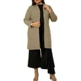 thumbnail image 4 of Panda Uniform by HeedFit Unisex Doctor Lab Coat 37" – 3XL Khaki, 4 of 8