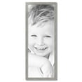 thumbnail image 2 of ArtToFrames 17" x 46" Classic Silver Picture Frame, 17x46 inch Silver Wood Poster Frame (WOM-4926), 2 of 7