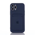 thumbnail image 1 of tarjeta líquida cartera caso del teléfono iphone 11 12 pro max xr 7 8 plus se 2020 a prueba de golpes caso cubierta yingge, 1 of 4